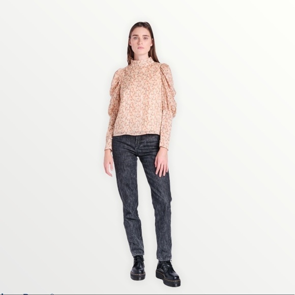 NEW EN SAISON REVOLVE Adele Floral Blouse, Small - Picture 7 of 14